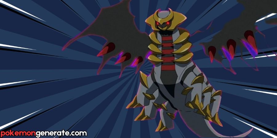 Girantina - The Legendary Ghost Type Pokemon